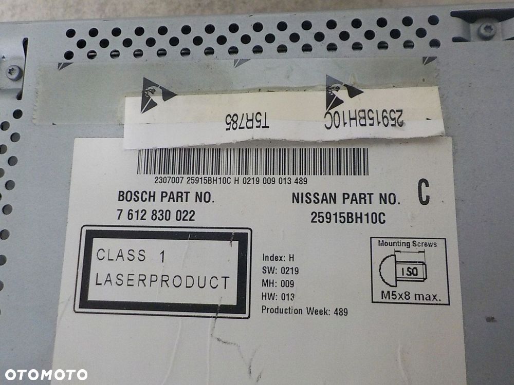 NISSAN QASHQAI J10 LIFT JUKE RADIO NAWIGACJA 25915BH10C - 2