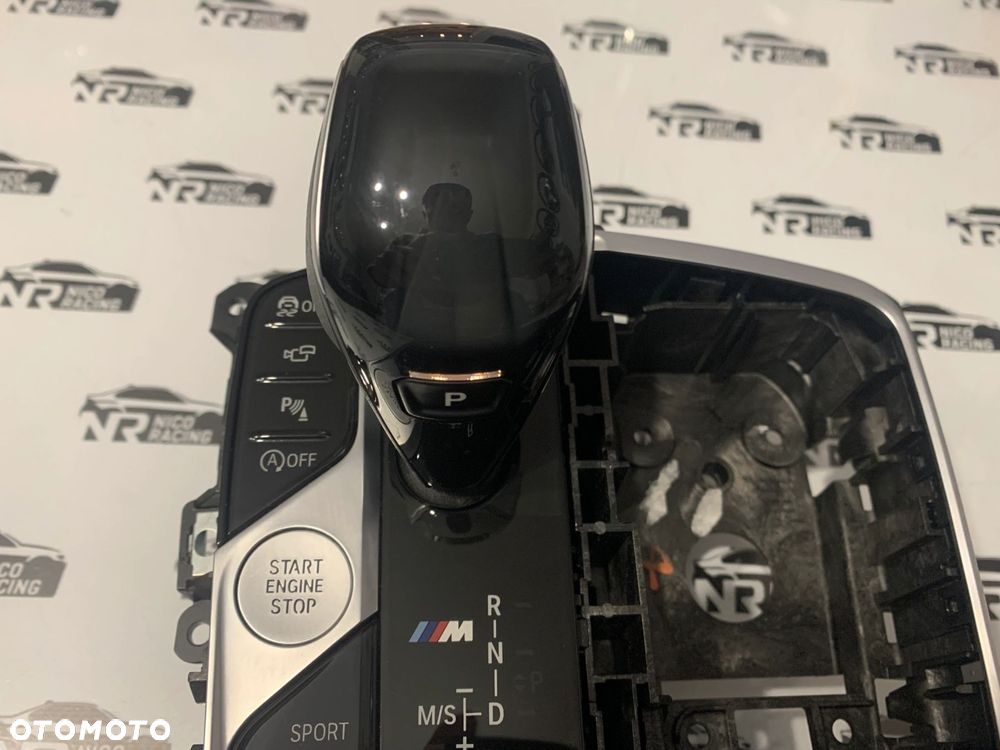 LEWAREK GAŁKA ZMIANY BIEGÓW M-PAKIET BMW 8 G14 M8 F91 CABRIO 9857446 - 4