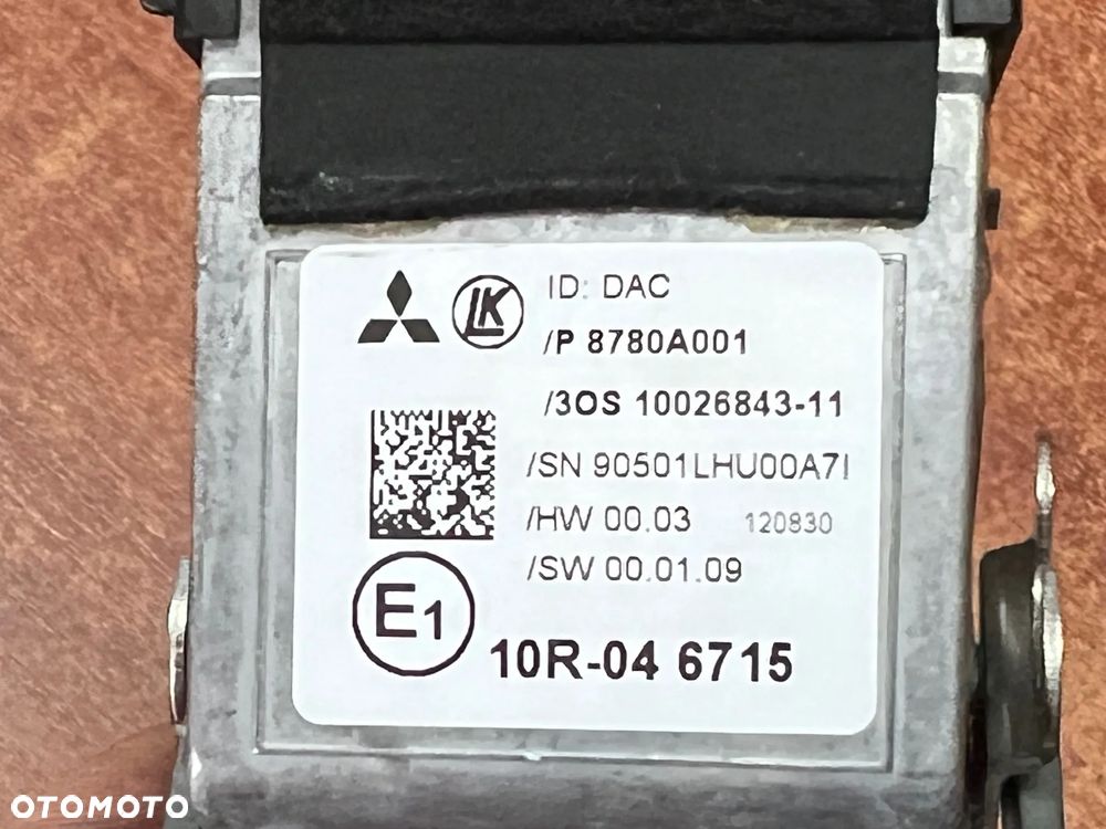 KAMERA SENSOR RADAR CZUJNIK MITSUBISHI OUTLANDER III 8780A001 - 5
