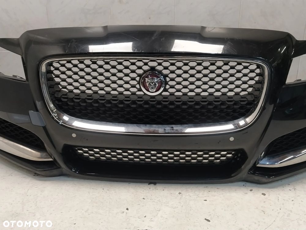 JAGUAR XF X260 ZDERZAK PRZÓD PRZEDNI KOMPLETNY 4XPDC SPRYSKIWACZE GRILL ATRAPA CHŁODNICY ZNACZEK WIĄZKA ORYGINAŁ - 5