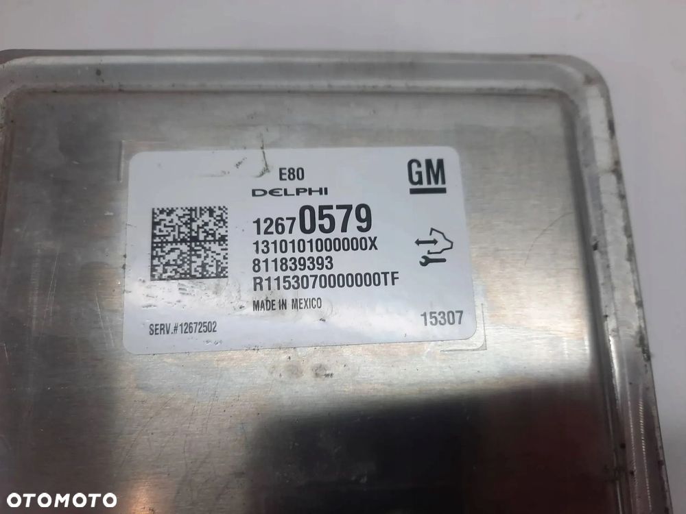 KOMPUTER STEROWNIKI SILNIKA OPEL ASTRA K 1.0 T 12670579 - 4