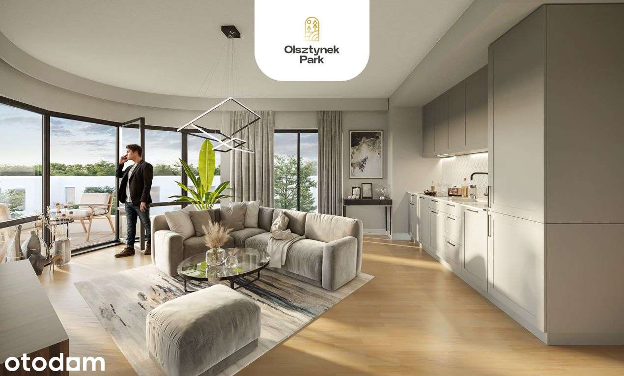 Osiedle Olsztynek Park - Mieszkanie 55.71m²- bezczynszowe-winda - Pełny obrazek: 3/6