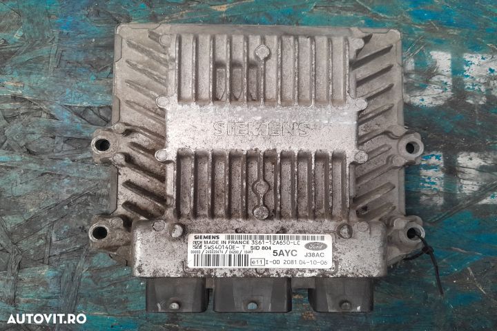 Calculator motor ECU 3S61-12A650-LC 3S61-12A650-LC Ford Fiesta 5 [200 - 1