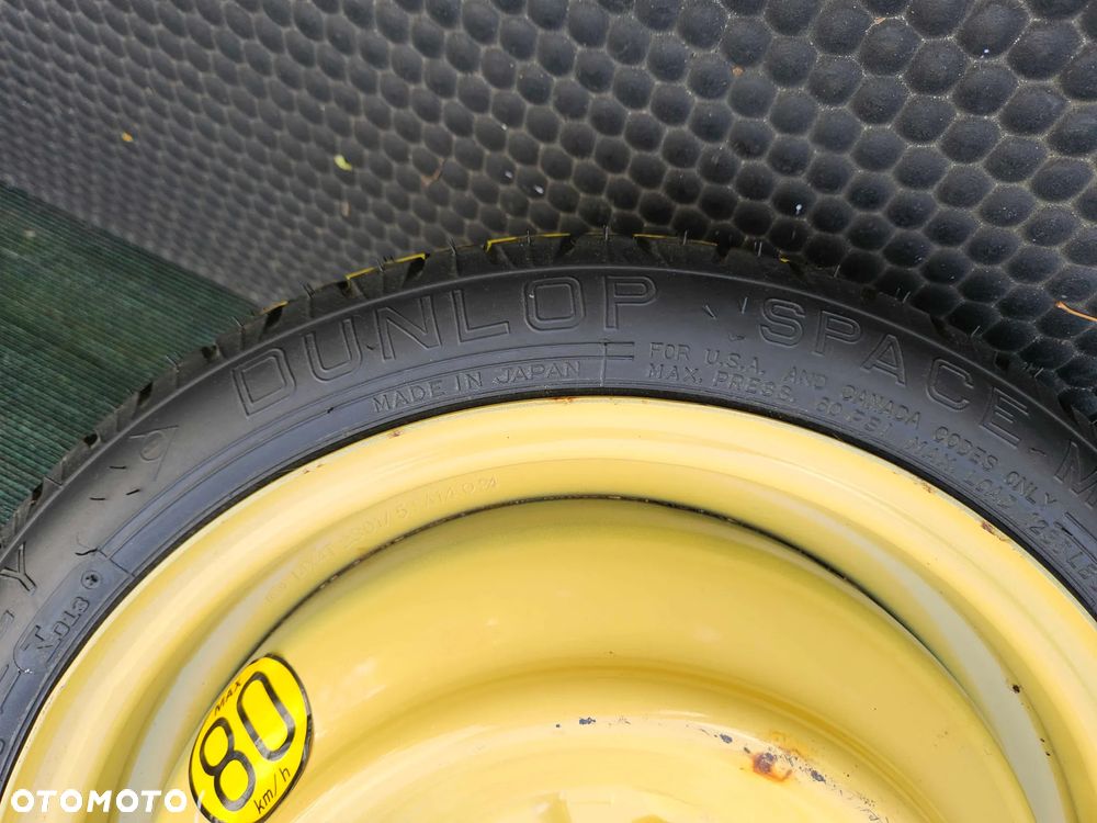 Koło Dojazdowe Dojazdówka Zapasowe Zapasówka 4x100 T115/70 D14 88M Toyota Yaris I 1 Honda - 5