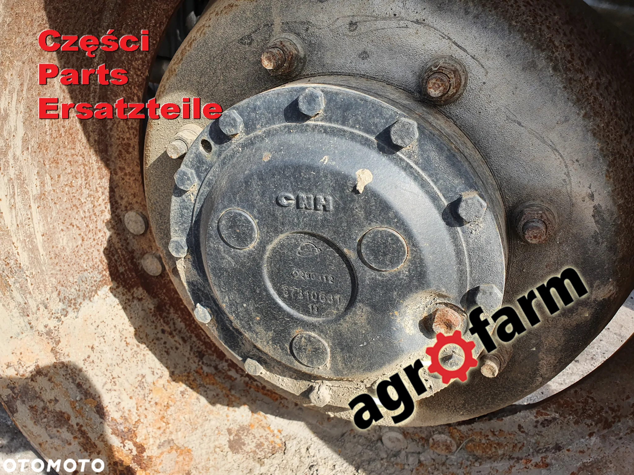 Case Maxxum 115 125 silnik skrzynia zwolnica most obudowa wał - 2