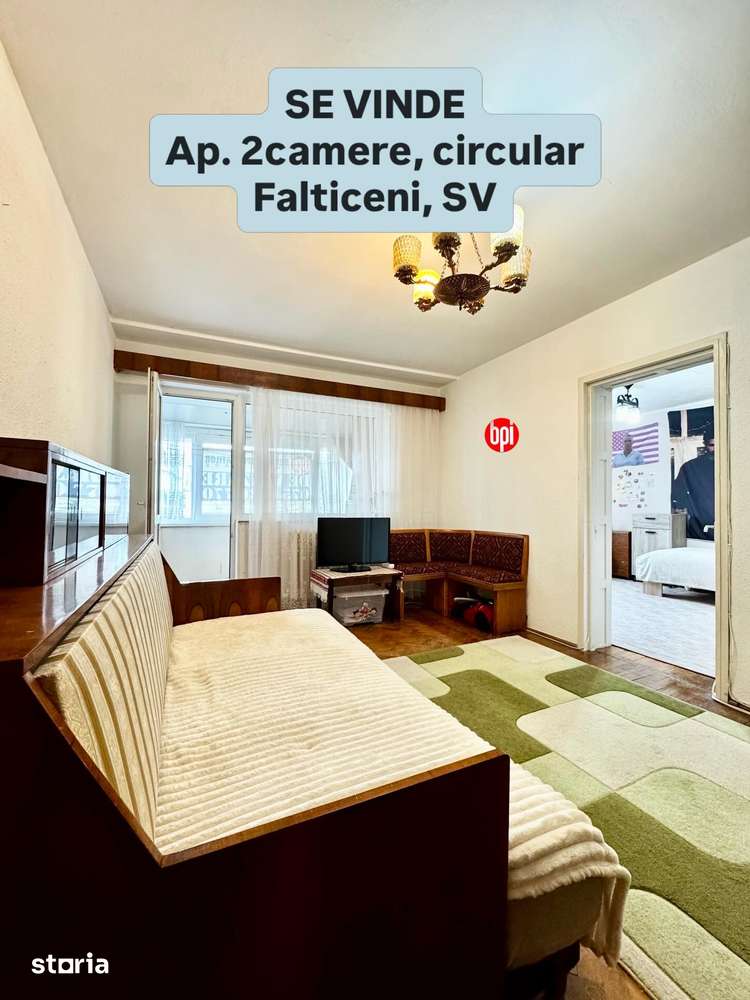 SE VINDE Apartament cu 2 camere de tip circular, in Falticeni, jud.SV — fotografia 1