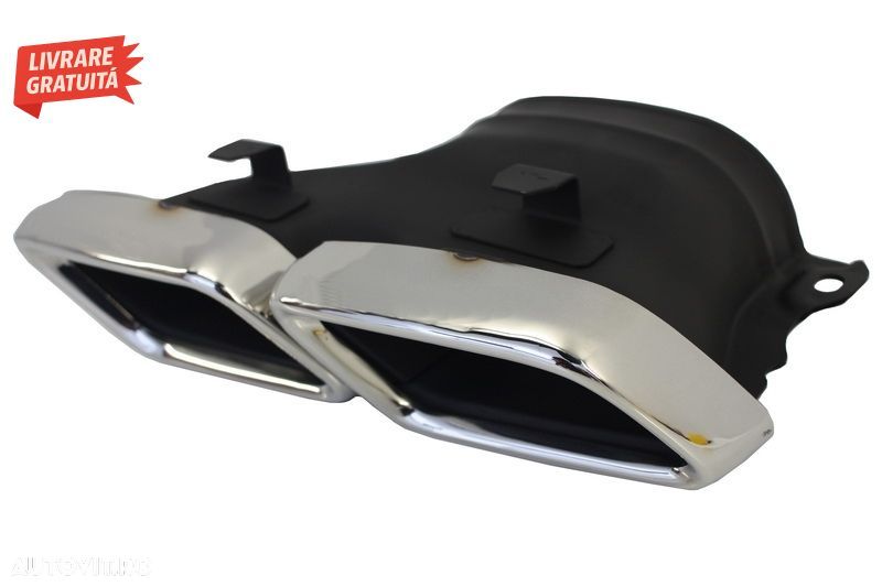 Ornamente tobe sistemul de evacuare Mercedes C-Class W205 S205 C205 A205 E-Class W- livrare gratuita - 4