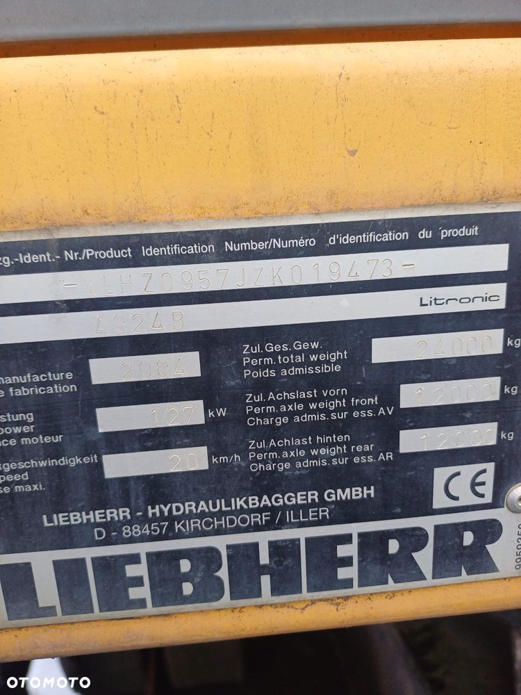 A 924 B  Liebherr na części - 2
