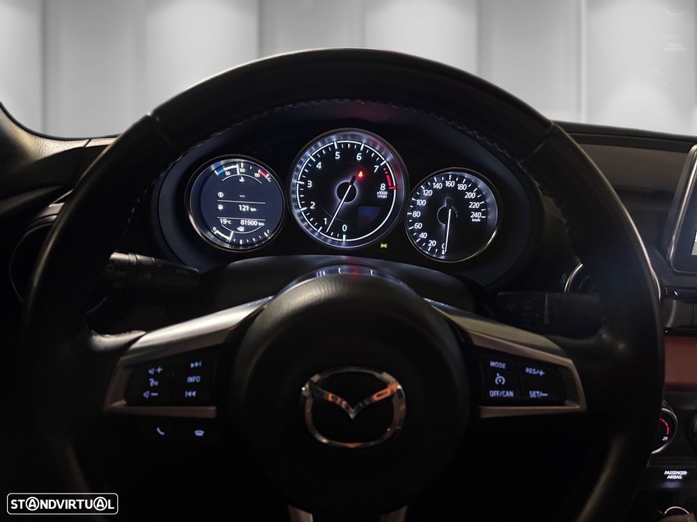 Mazda MX-5 MZR 1.5 RF Sky.Excell. Navi Brown Leather - 9