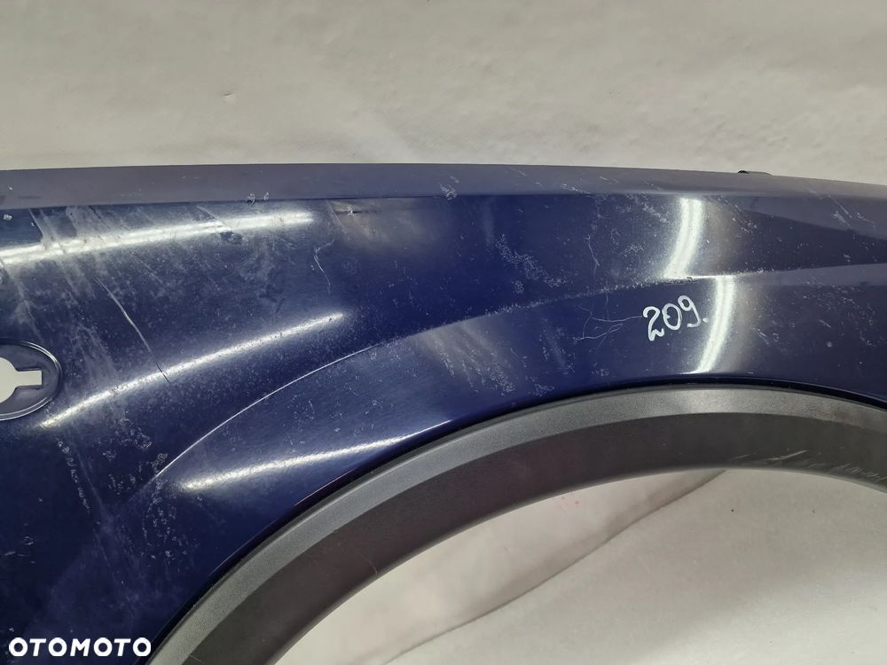 OPEL CORSA C LIFT 03-06 PRAWY BŁOTNKI PRZEDNI PRZÓD , GRANATOWY NIEMIETALIK , NR AUKCJI BŁ209 - 7