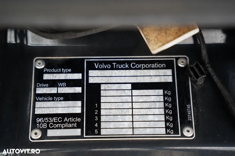 Volvo FH 500 / I-SAVE / I-PARK COOL / I-SHIFT / AIRBAGURI FRONTALE / TV / EURO 6 - 39