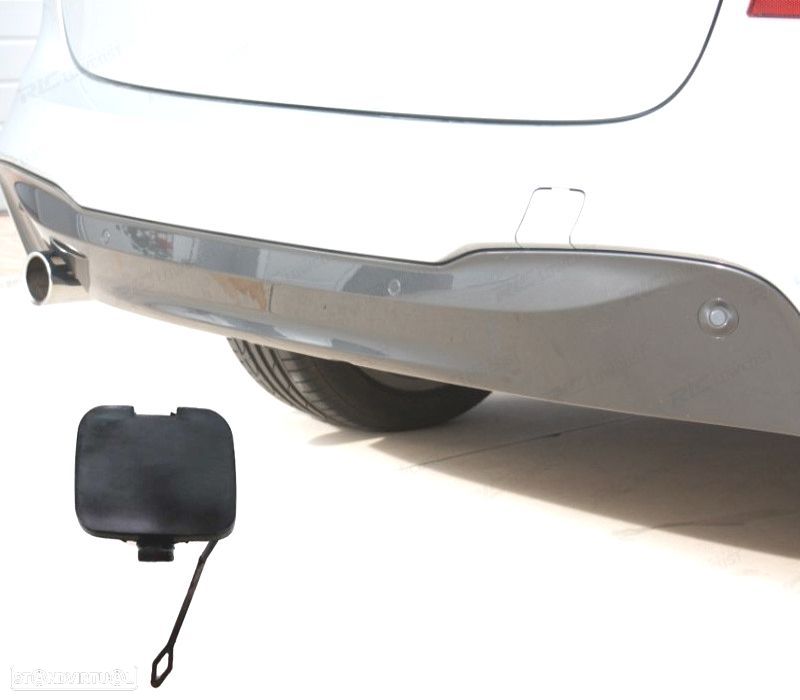 TAMPA GANCHO REBOQUE BMW E46 SEDAN 98-05 PARA-CHOQUE TRASEIRO - 1