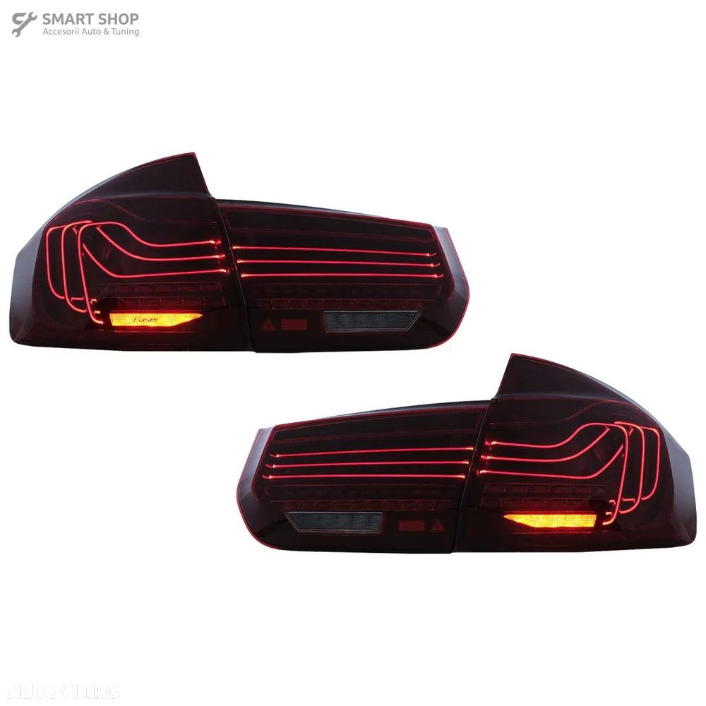 Stopuri LED BMW Seria 3 F30 F80 M3 (2011-2019) CSL Laser Design cu Sem - 1