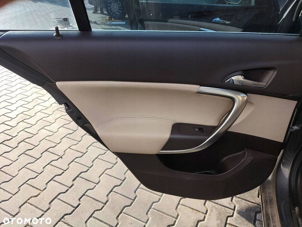 FOTELE KOMPLET LEWY PRAWY KANAPA TYŁ + BOCZKI OPEL INSIGNIA A - 6