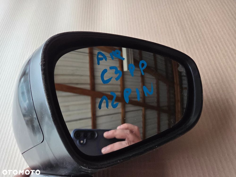 Lusterko prawe przednie 12 Pin Citroen C3 Aircross KTVD - 2