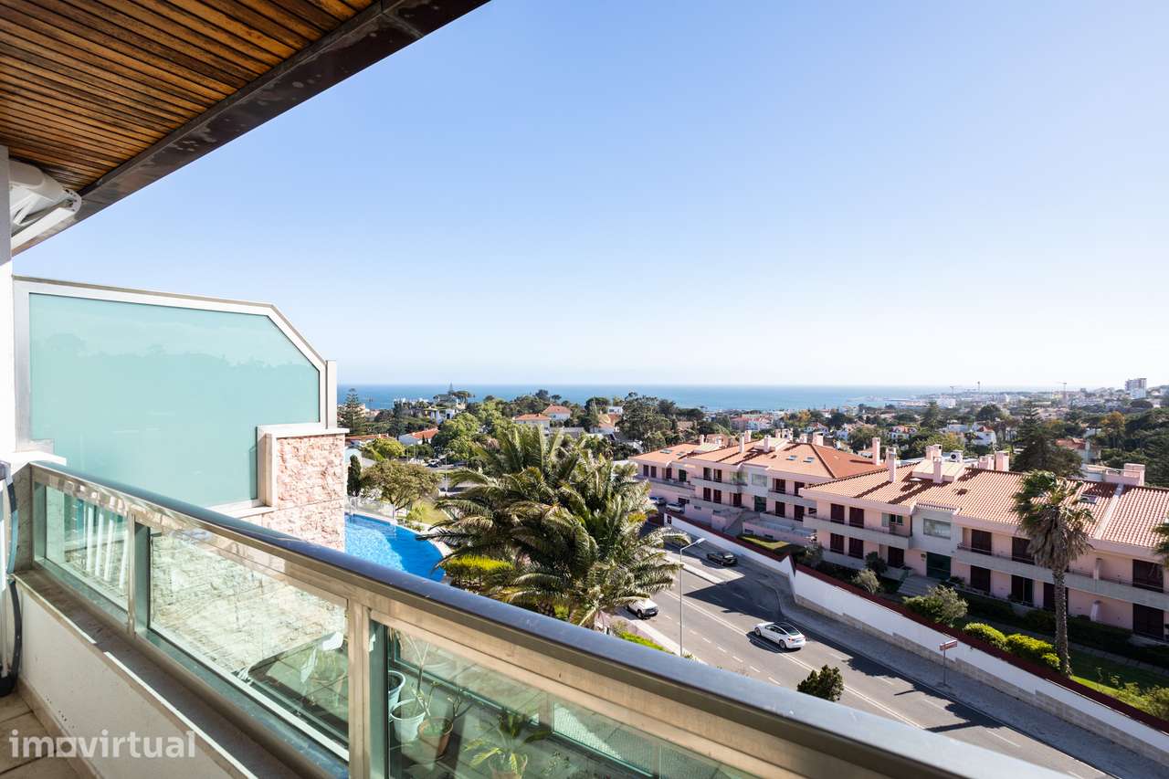 Apartamento T2 | Vista Mar | Condominio Fechado com Piscina | Estoril, - Grande imagem: 5/34