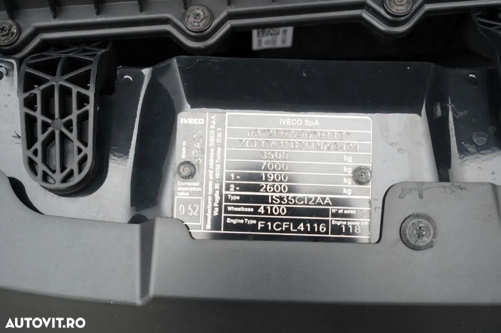 Iveco DAILY 35-160 / 4.3 M CONTAINER / HIGHWAY / TWIN / MTA: 3500 KG - 35