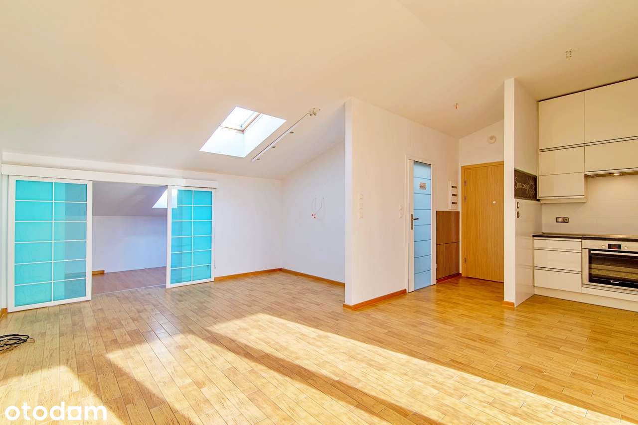 2-pokojowe 35 m2/51 m2 z halą garażową, piwnicą, winda, taras 32 m2