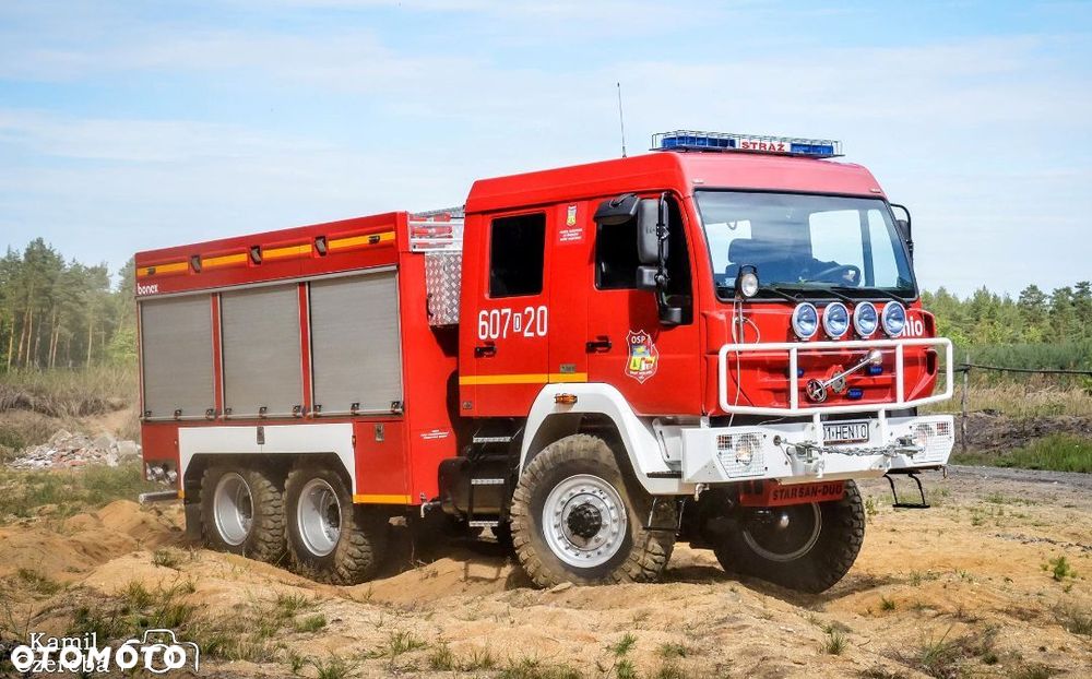 Star 266 MAN 6x6 pożarniczy ratowniczo gaśniczy straż - 5