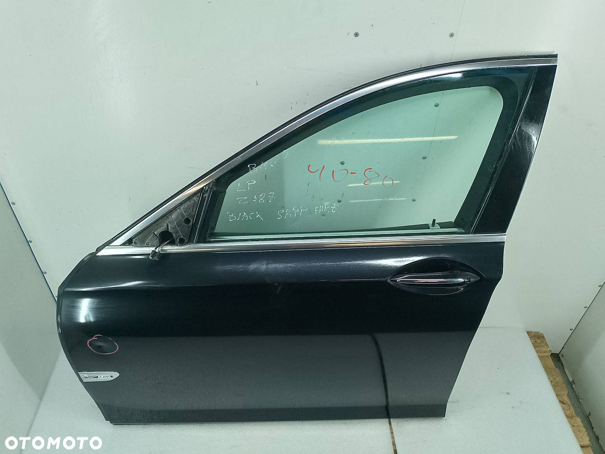 DRZWI LEWY PRZÓD BMW SERIA 7 F01 BLACK SAPPHIRE METALLIC (475) LIMUZYNA - 10