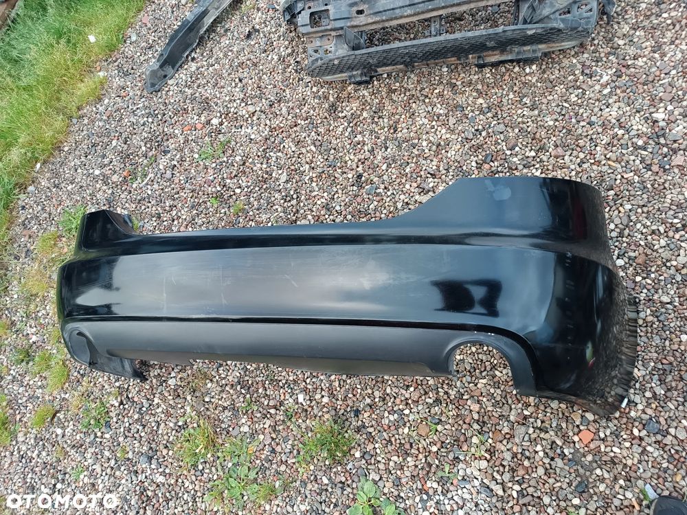 AUDI A6 C6 SEDAN LY9B CZARNY ZDERZAK TYŁ TYLNY - 1