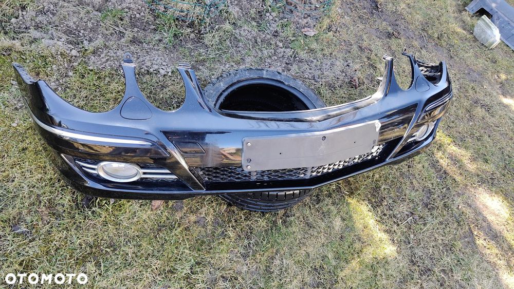 MERCEDES W211 LIFT ZDERZAK PRZEDNI Przód Xenon Avantgarde 197 W Kolor - 12