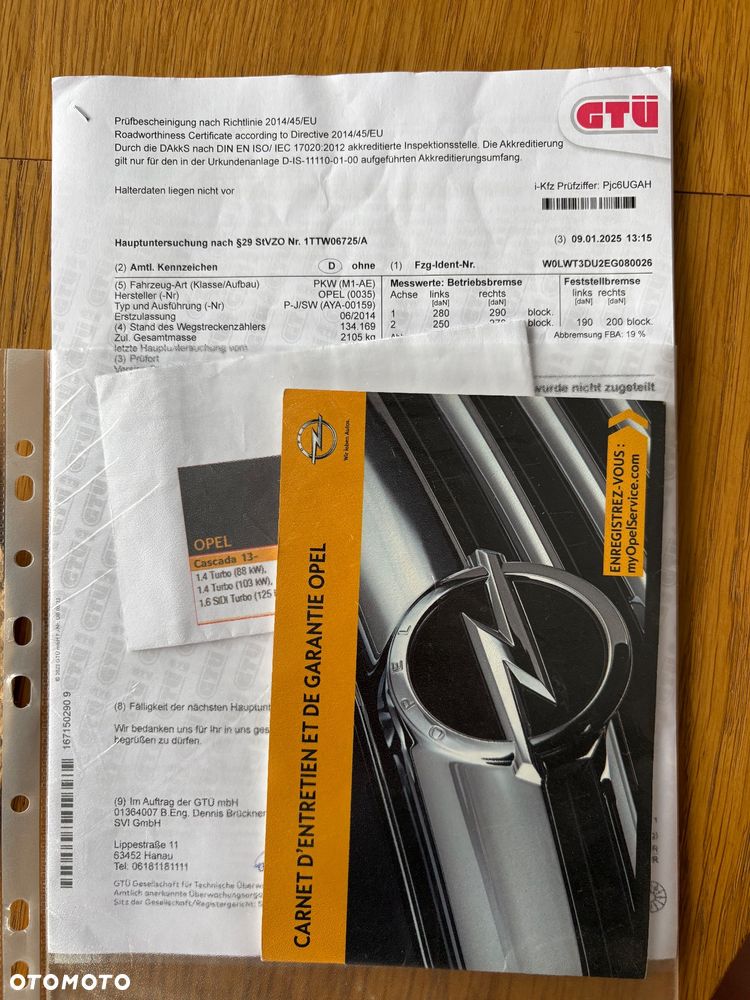 Opel Cascada 1.4 T Cosmo S&S - 26
