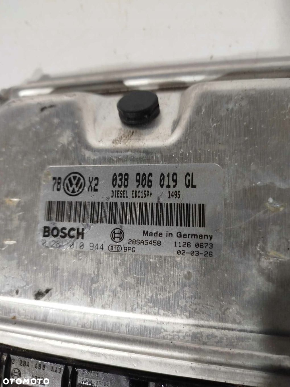 KOMPUTER SILNIKA VW PASSAT 038906019GL - 2