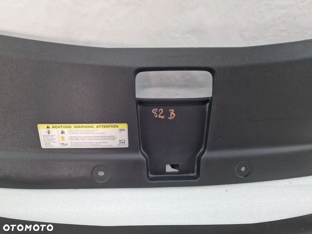 AUDI Q3 8U0 11-14 OSŁONA / NAKŁADKA PASA PRZEDNIEGO PRZÓD , NR 8W0807081B , NR AUKCJI OP82 OP82B OP82C - 2