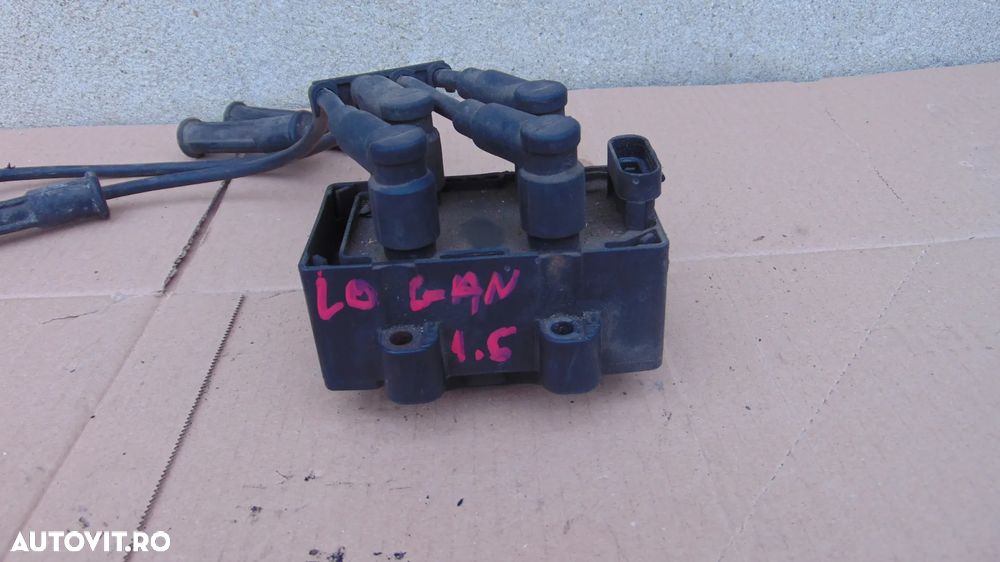 Bobina inductie Dacia Logan,Clio,Laguna 2,Kangoo 1.6 benzina an 2004 cod 7700873701 - 2