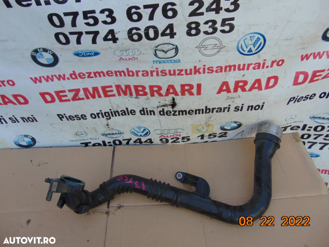 conducta intercooler Renault 1.3tce Megane 4 scenic 4 talisman Kadjar 1.3 tce conducta tub aer admi - 2