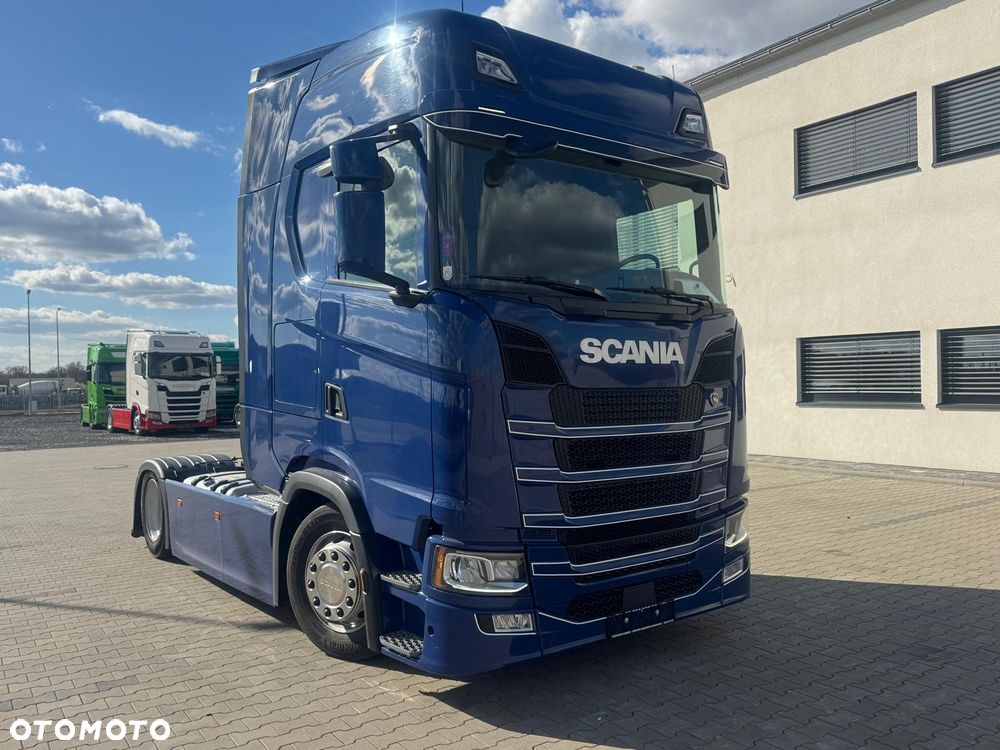 Scania S450/ 2021/ MEGA LOWDECK/ BAKI 1200L/ KLIMA POSTOJOWA/ FULL LEDY/ NOWEJ GENERACJI TACHO/ PO ZŁOTYM KONTRAKCIE - 1