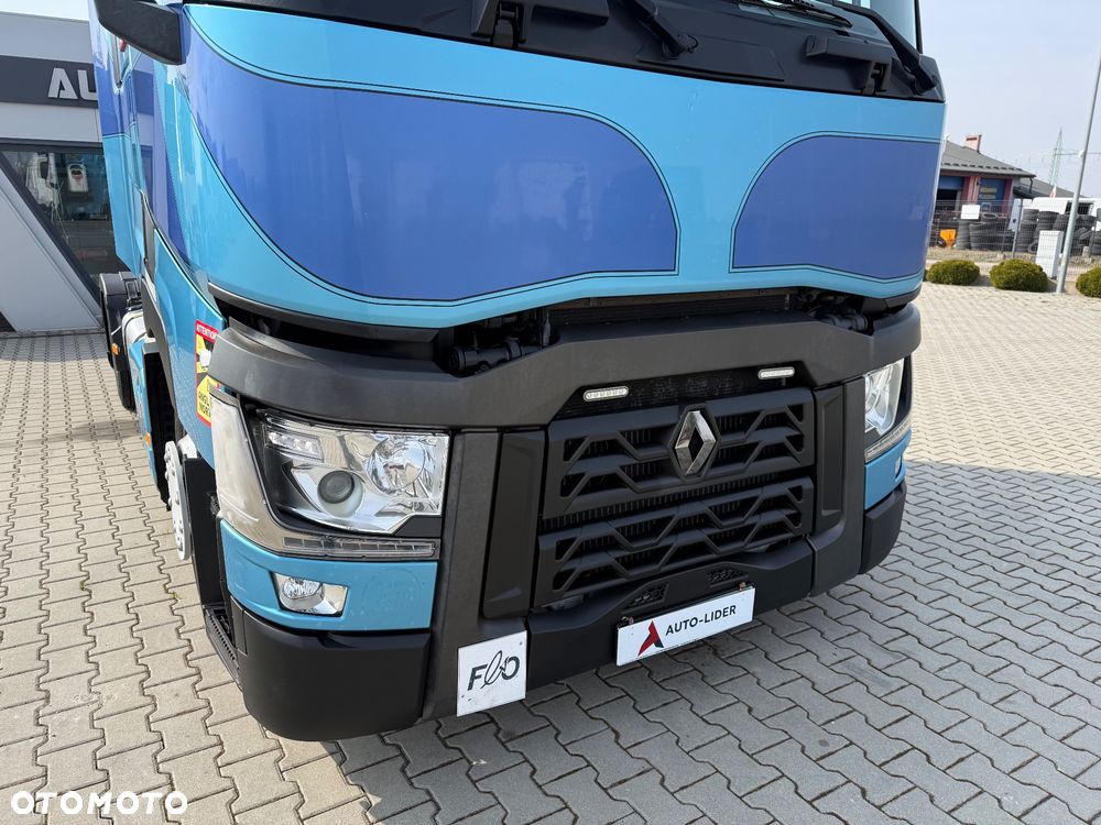 Renault T480 / LOW DECK / MEGA / KLIMA POSTOJOWA / LODÓWKA / SILNIK 13L / OPONY SUPER STAN / SPROWADZONY / STAN BDB / / / - 24