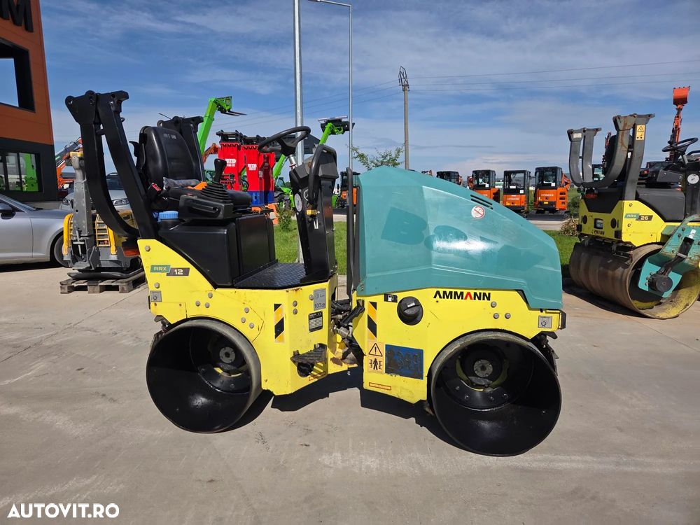 Ammann ARX12,  Latime tambur 0,8m, 1,5 TONE, 2017, 549h, sistem stropire, motor Yanmar 32CP, viteza 8km/h, raza intoarcere 2m, lungime 2m, posibilitate leasing, STARE FOARTE BUNA-PROMOTIE 11900 EUR+Tva - 1