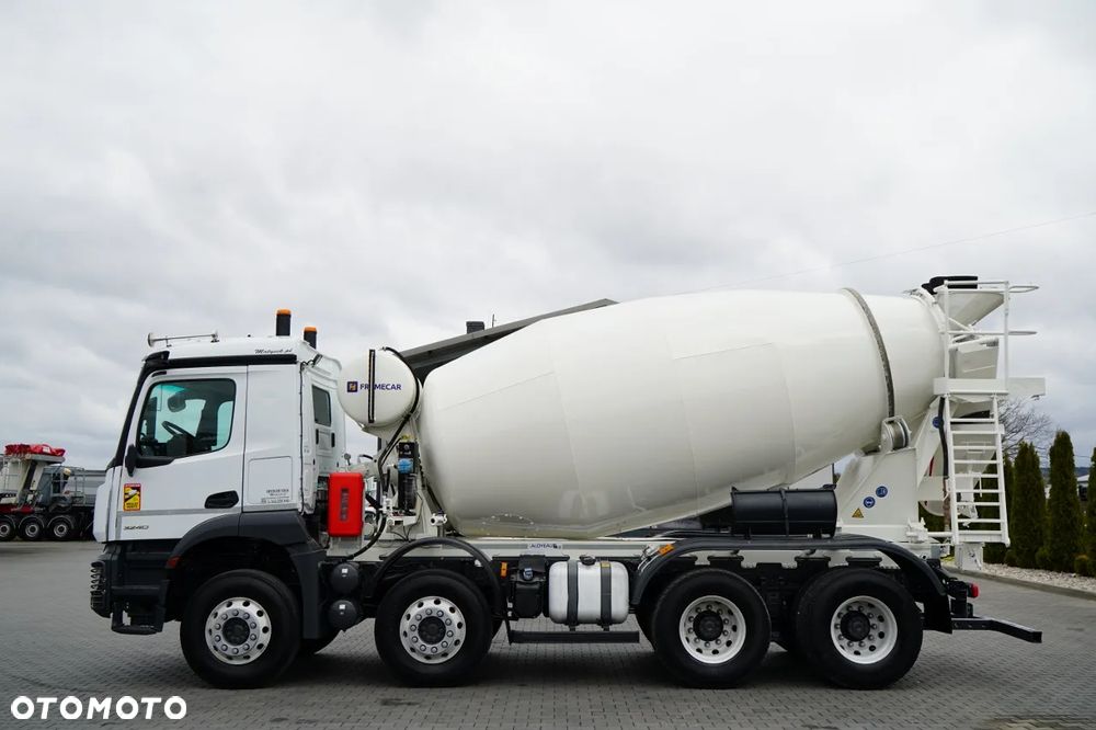 Mercedes-Benz AROCS 3240 / GRUSZKA 9M3 / 8x4 / BETONOMIESZARKA / AUTOMAT / EURO 6 / - 3