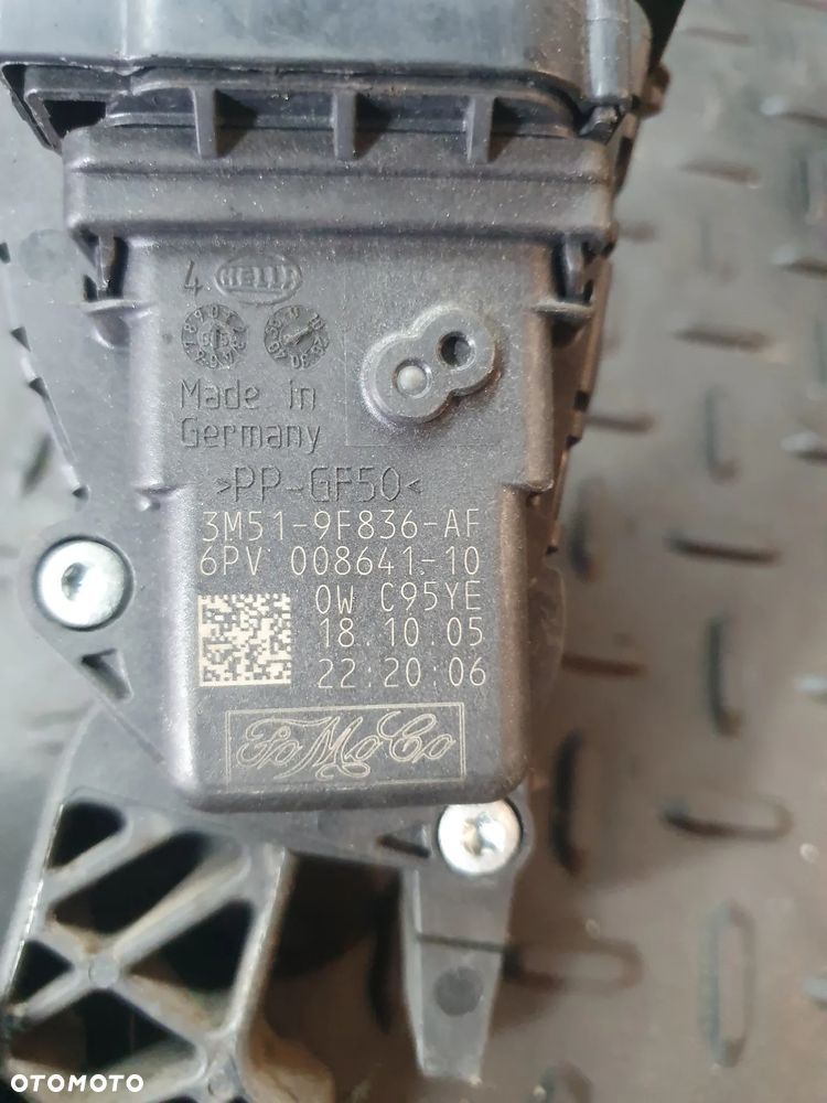 POTENCJOMETR GAZU FORD C-MAX I 1.6 TDCi 3M519F836AF 6PV00864110 - 2