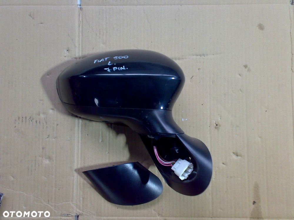 fiat 500e 500 abarth usa 13-19 lusterko prawe 7 pin idealne - 3