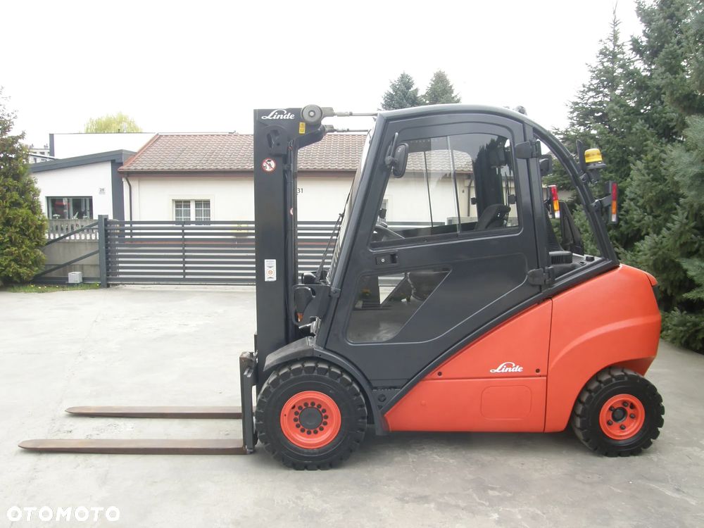 Linde H35D 2005rok TRIPLEX 4,65m kabina sprowadzony - 3