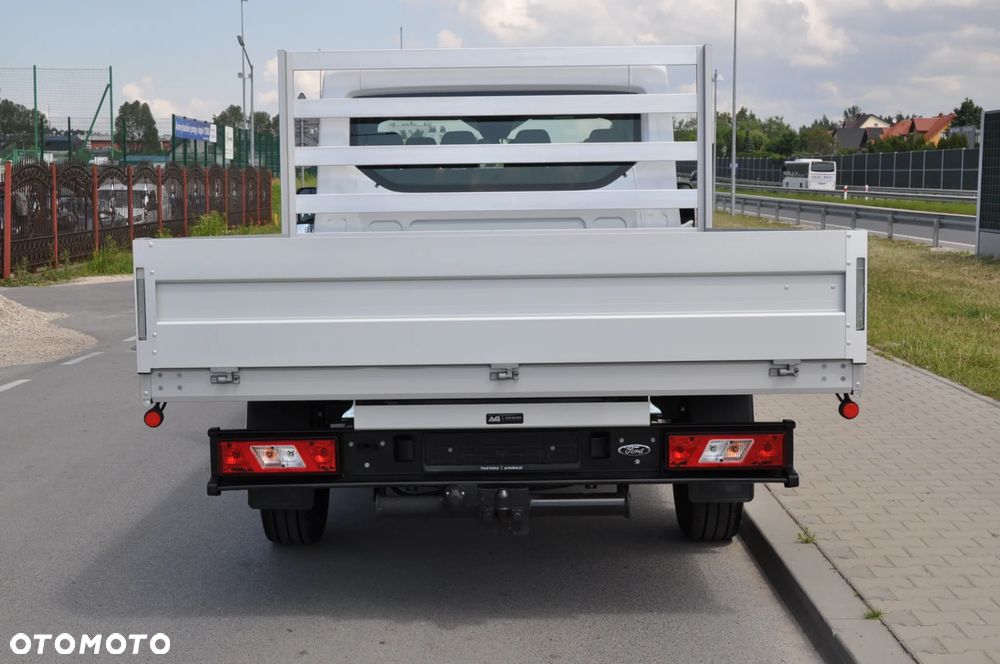Ford TRANSIT L3 7 OSOBOWY FABRYCZNIE NOWY !!! DOSTĘPNY OD RĘKI !!! DOKA DUBEL KABINA PODWÓJNA KABINA + SKRZYNIA HAK - 4