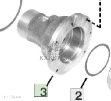 John Deere 8110 8210 8310 8410 Obudowa Łożyska CZĘŚCI R112906 - 1