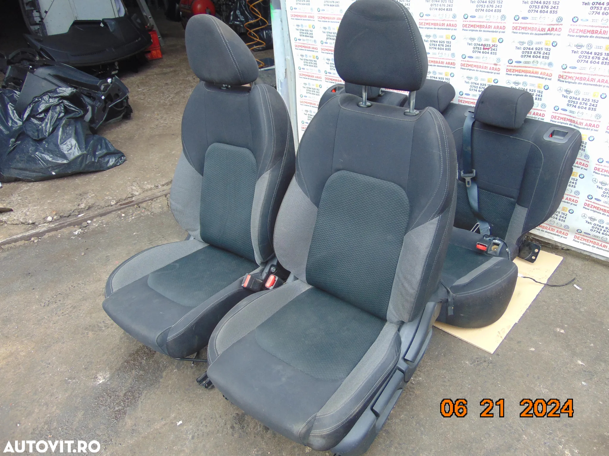 Scaune fata Nissan Qashqai 2013-2021 j11 scaune fata stanga dreapta bancheta banchete j11 - 7