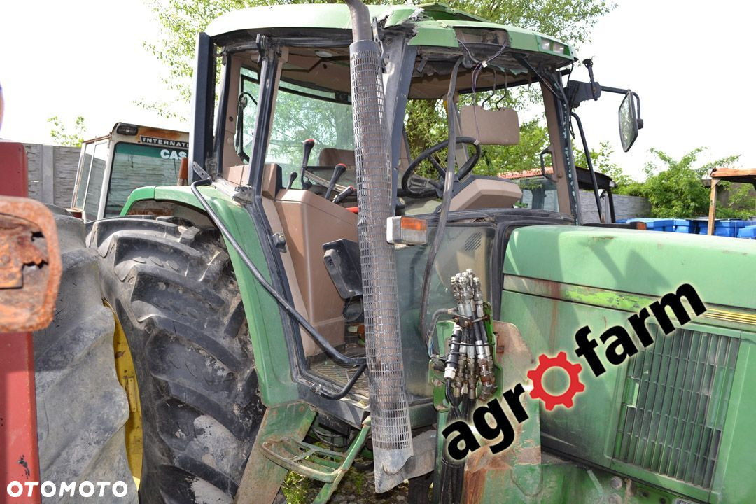 John Deere części 6400 6300 6200 6100 silnik most skrzynia zwolnica piasta zębatka koło zębate oś - 5