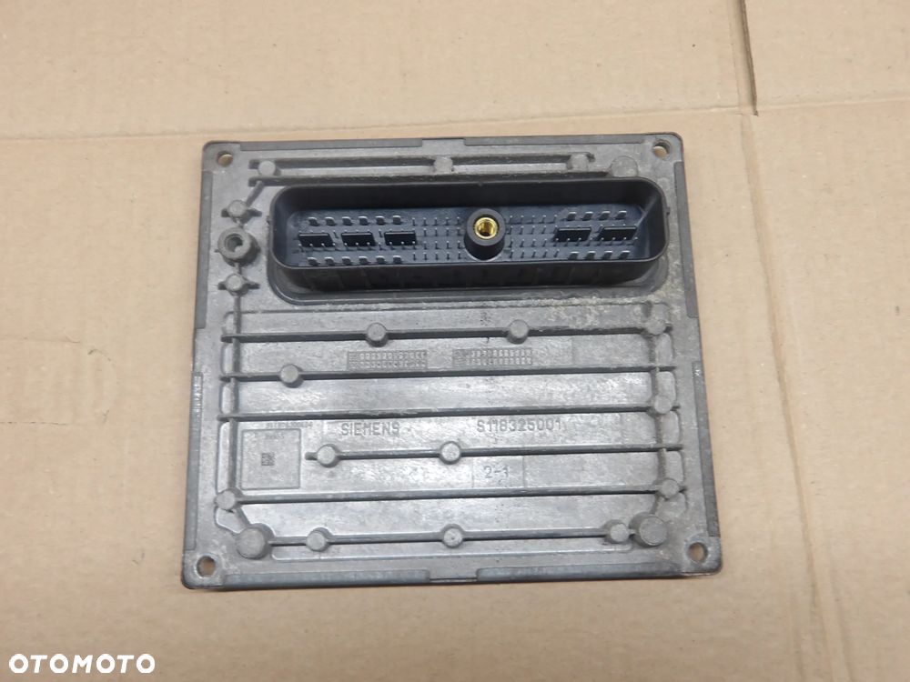 FORD FIESTA MK6 1.3B KOMPUTER STEROWNIK SILNIKA 4S61-12A650-KC - 1