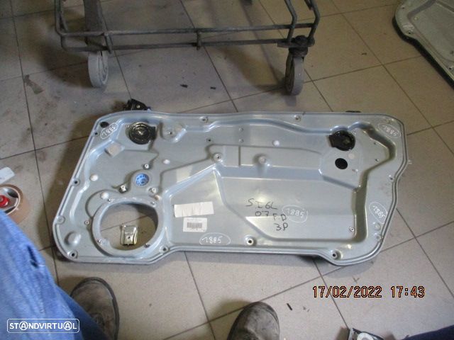 Elevador Sem Motor 6L3837752CQ SEAT IBIZA 6L 2007 5P FD - 5