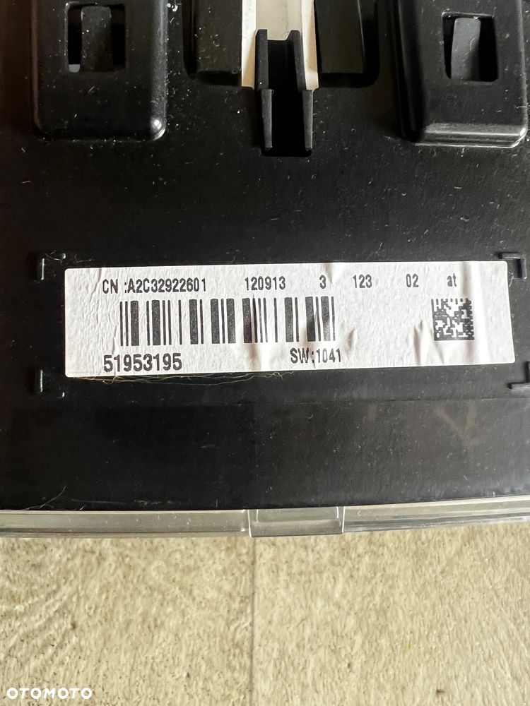 LICZNIK ZEGARY FIAT 500L 1,6 MJ 51913541 - 3