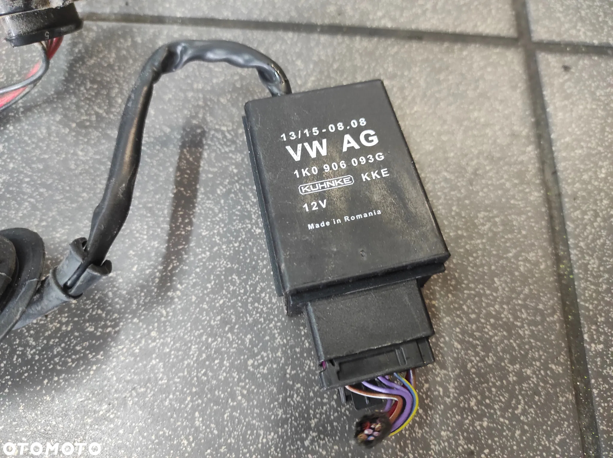 MODUŁ PRZEKAŻNIK POMPY PALIWA 1K0906093G VW AUDI SEAT SKODA WYSYŁKA !!!! - 2
