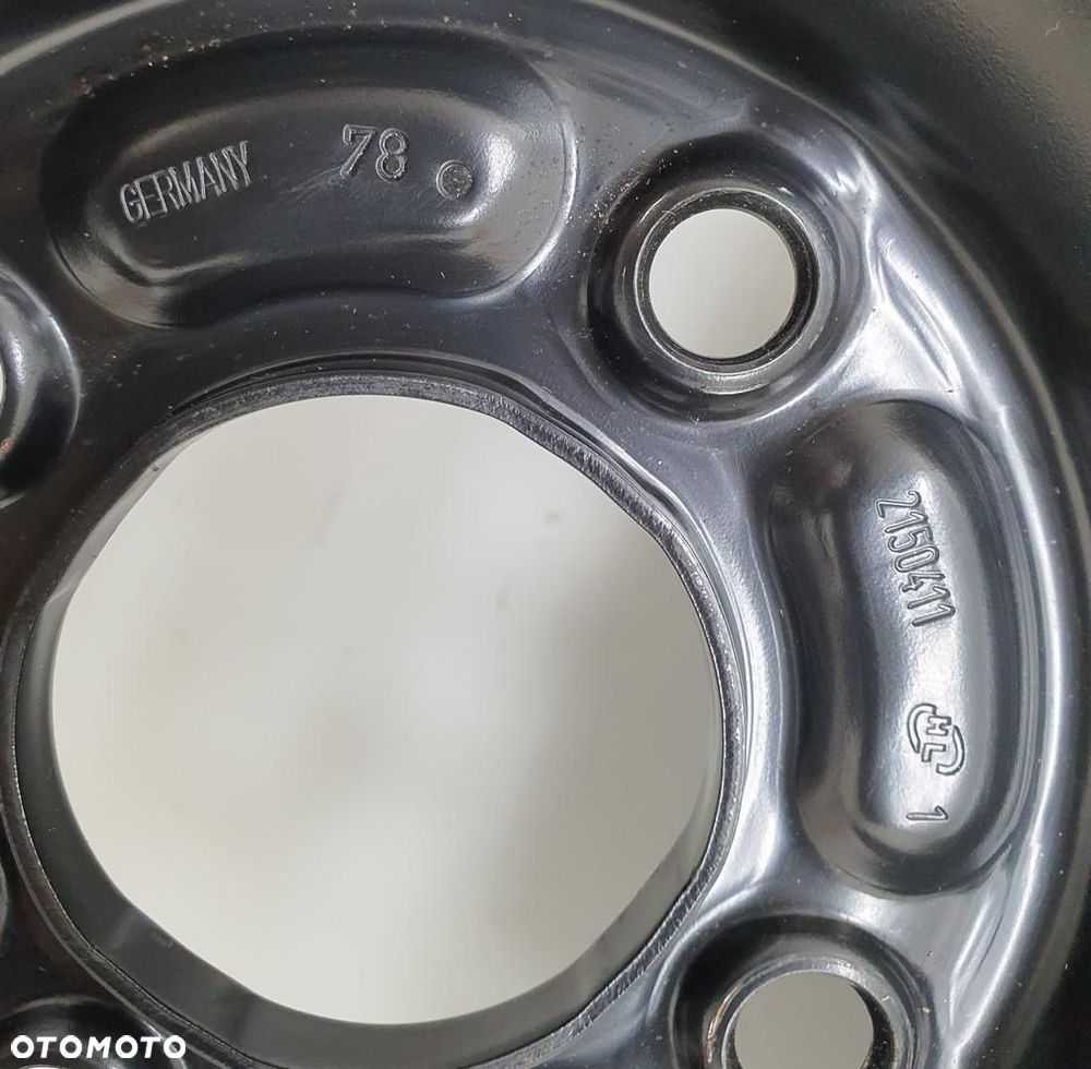 KOŁO ZAPASOWE DOJAZDOWE 185/65/15 8MM 4X114.3 6J ET44 MITSUBISHI SPACE STAR - 3