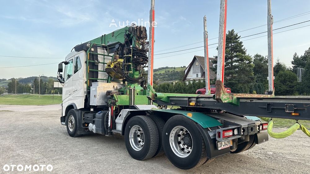Volvo FH540 6x4 + NACZEPA DO DREWNA - 10