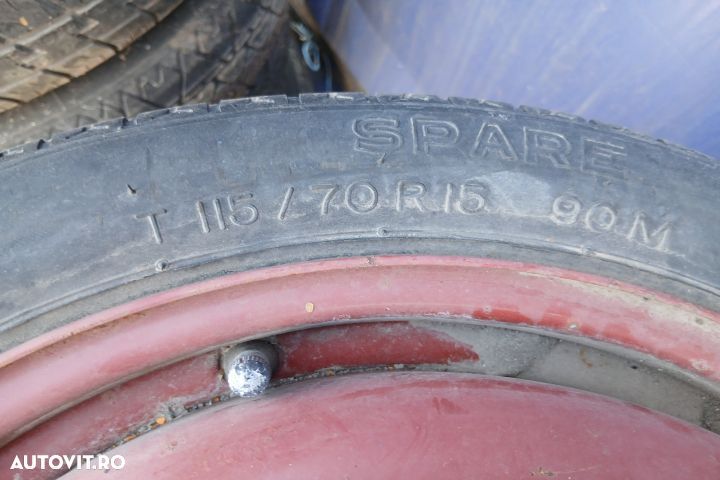 Roata de rezerva slim R15 4.00BX15H2 ET49 4.00BX15H2 ET49 Saab 900 2 - 5