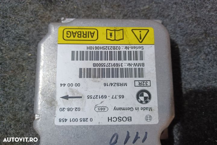 Calculator airbag 0285001458 BMW Seria 3 E46 [1997 - 2003] Coupe 323C - 4